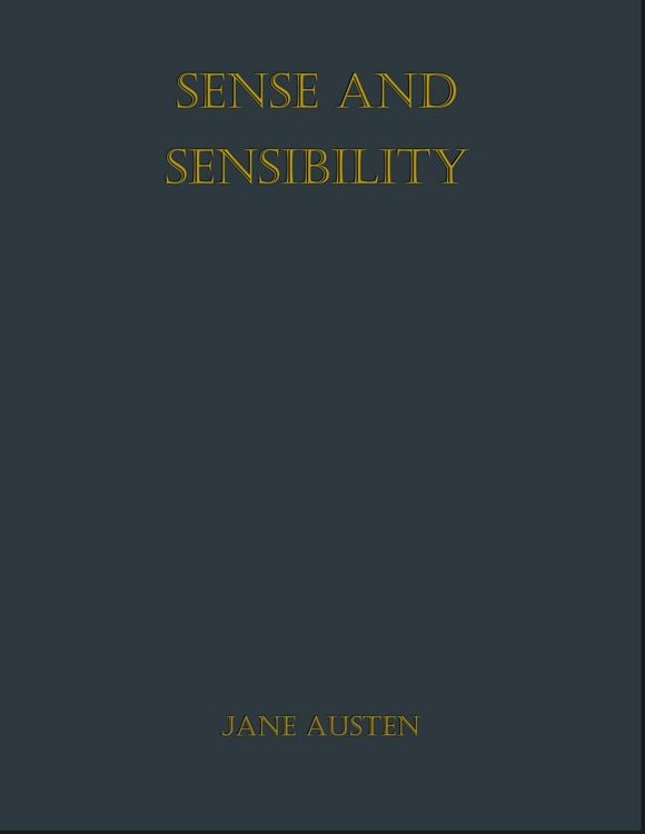 Produktbild: Sense and Sensibility
