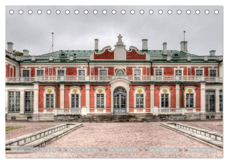Produktbild: Die Perle am Finnischen Meerbusen Tallinn (Tischkalender 2026 DIN A5 quer), CALVENDO Monatskalender