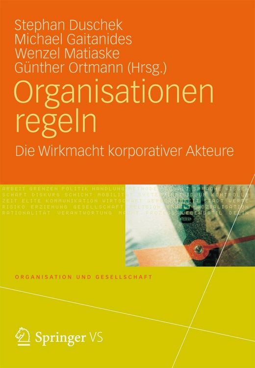 Produktbild: Organisationen regeln