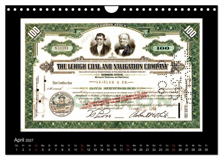 Produktbild: Vergangene Werte (Wandkalender 2027 DIN A4 quer), CALVENDO Monatskalender