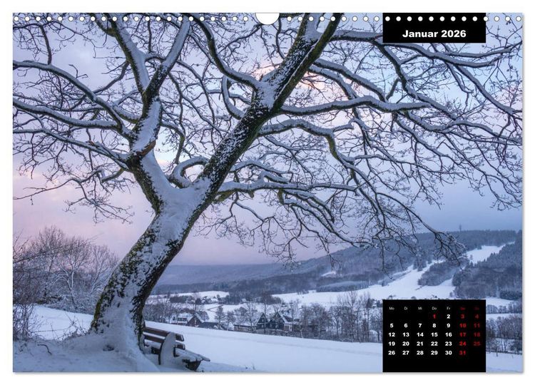 Produktbild: Malerisches Sauerland (Wandkalender 2026 DIN A3 quer), CALVENDO Monatskalender
