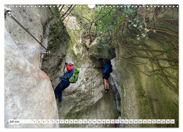 Produktbild: Klettersteige in Norditalien (Wandkalender 2026 DIN A3 quer), CALVENDO Monatskalender