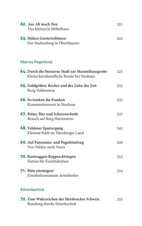 Produktbild: Der Ausflugsverf&uuml;hrer Hersbrucker Schweiz