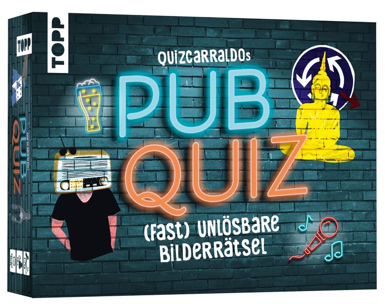 Produktbild: Quizcarraldo&rsquo;s Pub Quiz &ndash; (Fast) unl&ouml;sbare Bilderr&auml;tsel