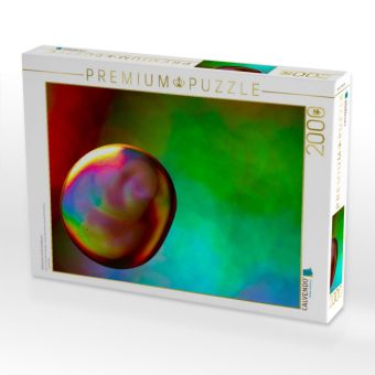 Produktbild: CALVENDO Puzzle Farbrausch mit &Ouml;l und Wasser | 2000 Teile Lege-Gr&ouml;&szlig;e 90x67cm Foto-Puzzle f&uuml;r gl&uuml;ckliche Stunden