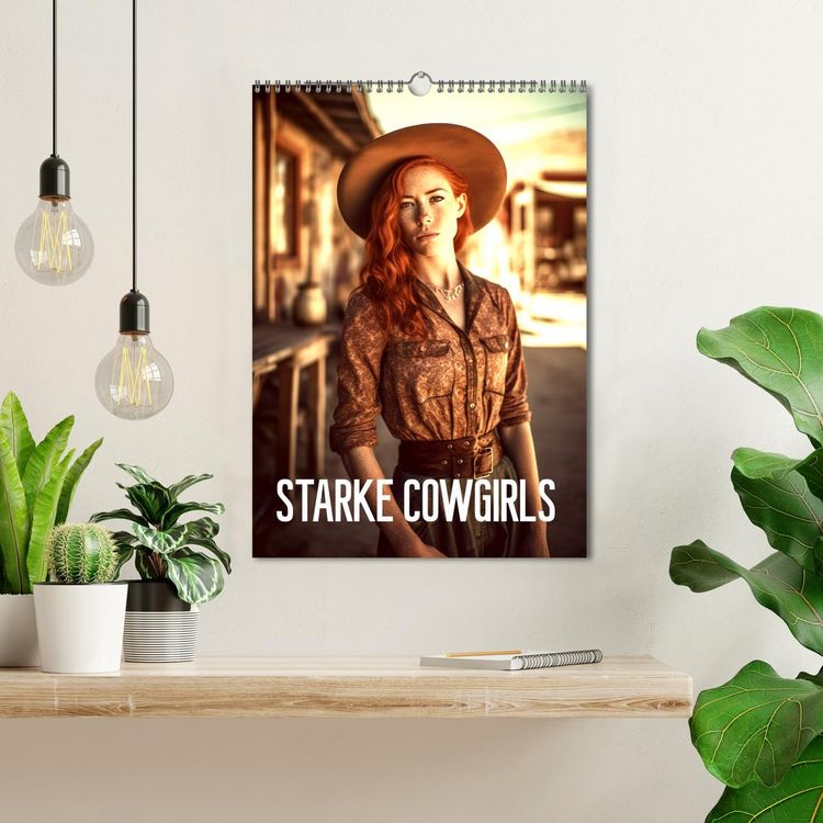Produktbild: Starke Cowgirls (Wandkalender 2026 DIN A3 hoch), CALVENDO Monatskalender