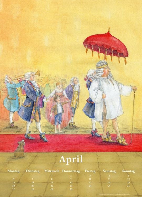 Produktbild: Kinderzimmer-Kalender 2027 &raquo;Hans Christian Andersen&laquo;