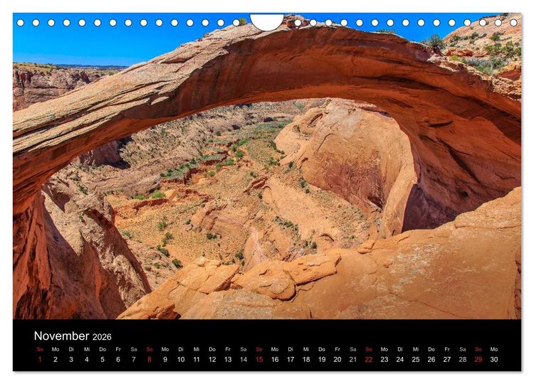 Produktbild: Canyonlands 2026 (Wandkalender 2026 DIN A4 quer), CALVENDO Monatskalender