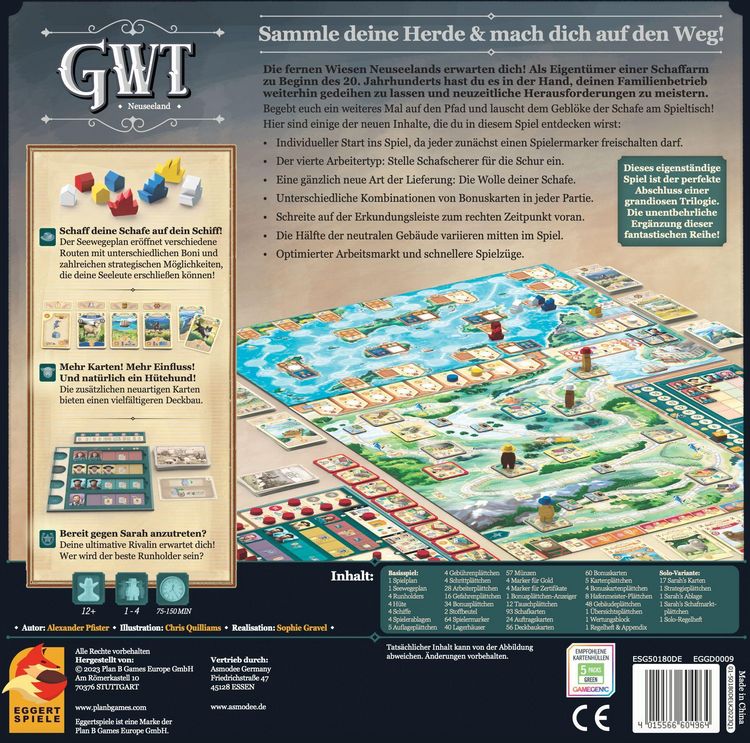 Produktbild: Great Western Trail: Neuseeland