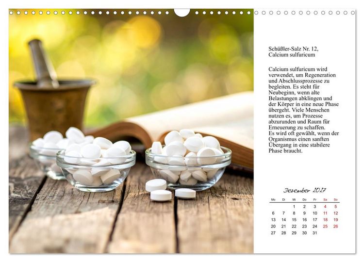 Produktbild: Die Kraft der Mineralbalance (Wandkalender 2027 DIN A3 quer), CALVENDO Monatskalender