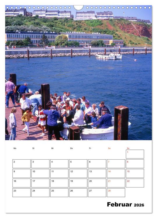 Produktbild: Helgoland, Perle der Nordsee (Wandkalender 2026 DIN A3 hoch), CALVENDO Monatskalender