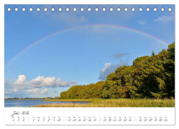 Produktbild: Geltinger Birk (Tischkalender 2026 DIN A5 quer), CALVENDO Monatskalender