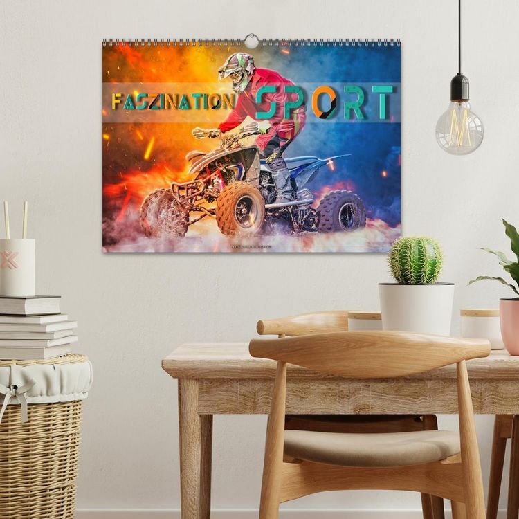 Produktbild: Faszination Sport (Wandkalender 2026 DIN A3 quer), CALVENDO Monatskalender