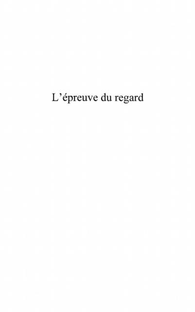 Produktbild: Epreuve du regard