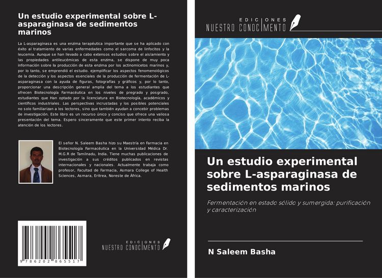 Produktbild: Un estudio experimental sobre L-asparaginasa de sedimentos marinos