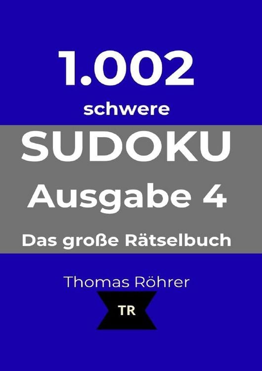 Produktbild: 1.002er Sudoku / 1.002er Sudoku schwer