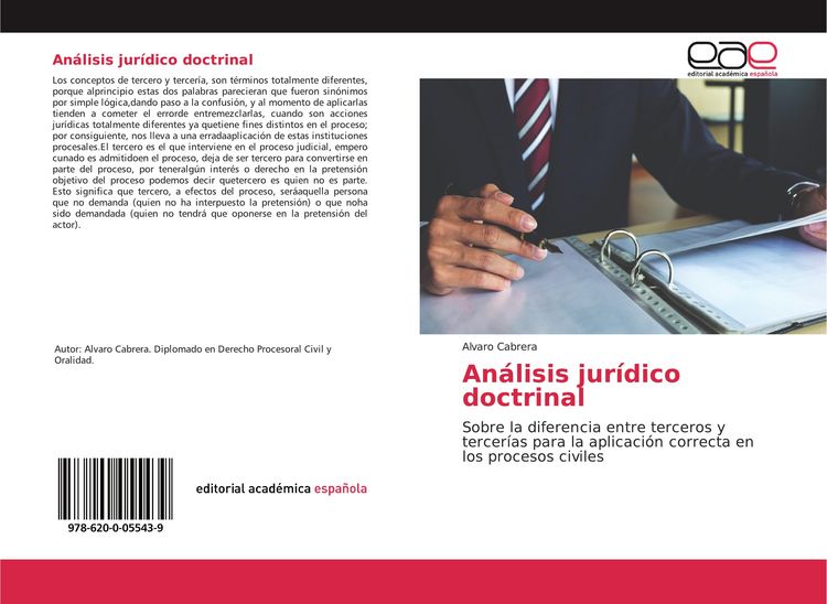 Produktbild: An&aacute;lisis jur&iacute;dico doctrinal