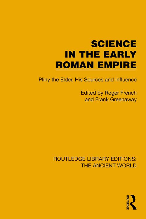 Produktbild: Science in the Early Roman Empire