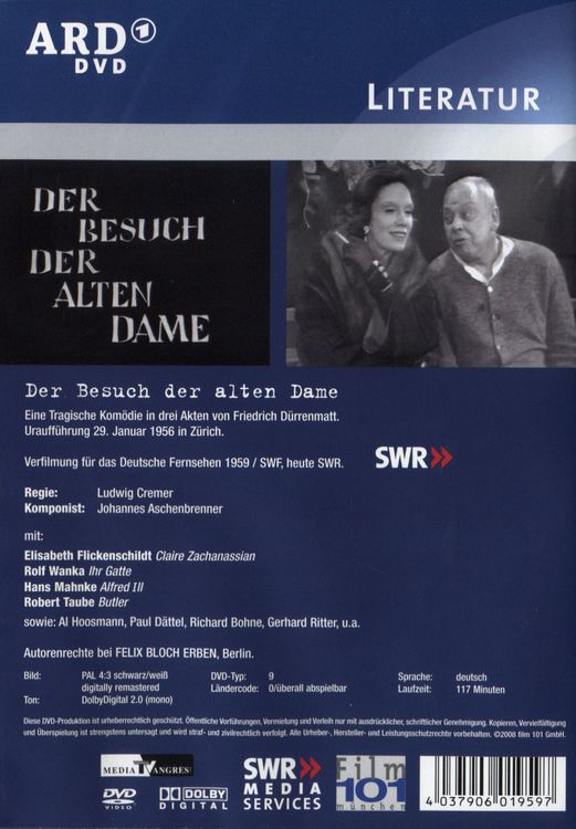 Produktbild: Der Besuch der alten Dame