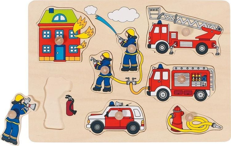 Produktbild: Steckpuzzle Feuerwehr