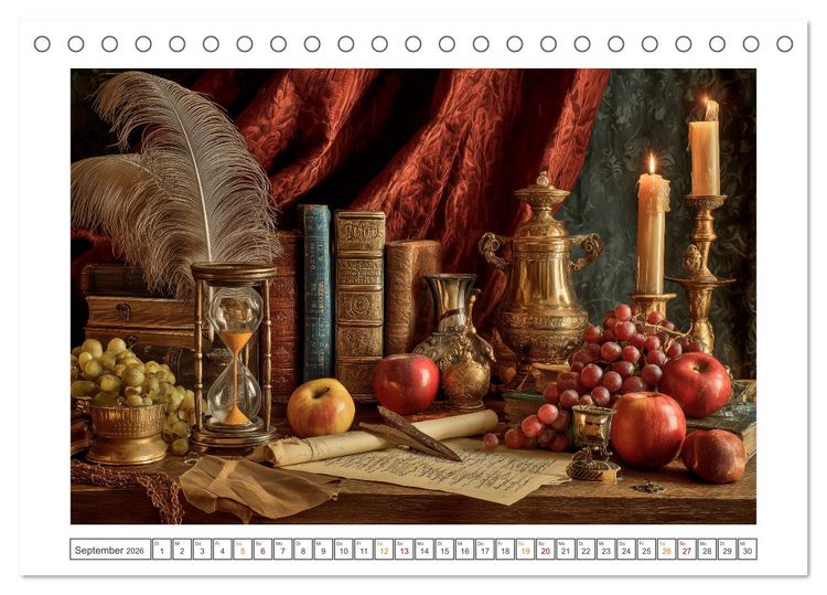 Produktbild: Die Kunst des Augenblicks (Tischkalender 2026 DIN A5 quer), CALVENDO Monatskalender