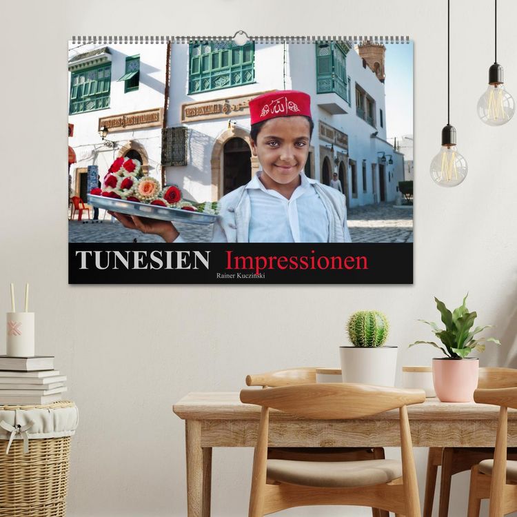 Produktbild: TUNESIEN Impressionen (Wandkalender 2026 DIN A2 quer), CALVENDO Monatskalender