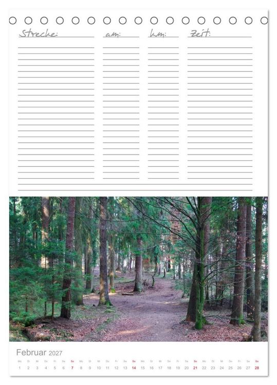 Produktbild: Lauf einfach los! Deine pers&ouml;nlichen Jogging Erfolge (Tischkalender 2027 DIN A5 hoch), CALVENDO Monatskalender