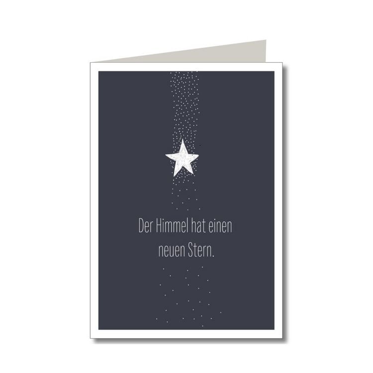 Produktbild: KEITCARDS Trauerkarten, hochwertige Klappkarten inklusive Briefumschlag, 6er Set