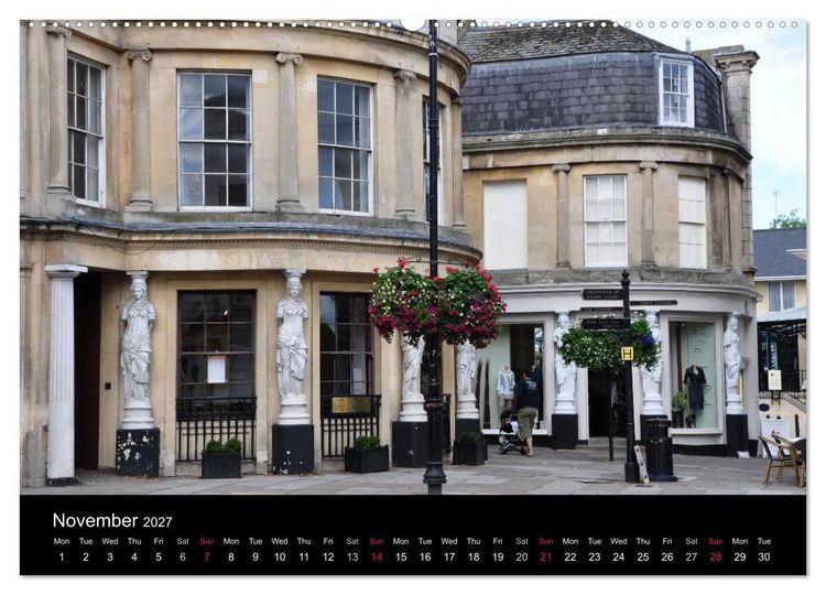 Produktbild: Cheltenham A Cotswold Town (High Quality Premium Wall Calendar 2027 DIN A2 landscape),CALVENDO 12 Month Wall Calendar