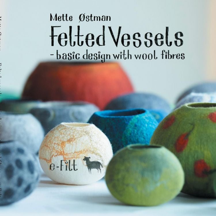 Produktbild: Felted vessels - basic design with wool fibres
