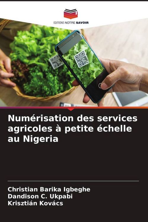 Produktbild: Num&eacute;risation des services agricoles &agrave; petite &eacute;chelle au Nigeria