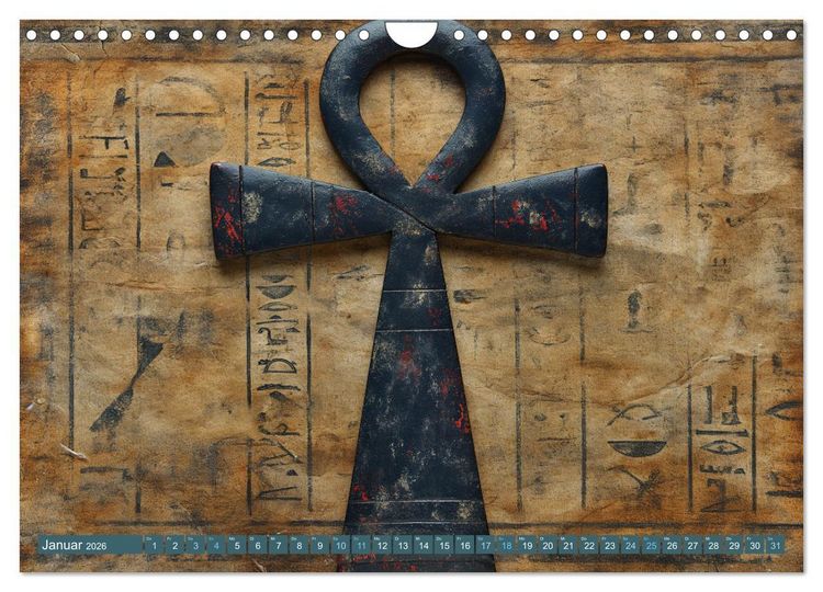 Produktbild: Papyrus-Propheten - KI-Enth&uuml;llungen aus der Vergangenheit (Wandkalender 2026 DIN A4 quer), CALVENDO Monatskalender