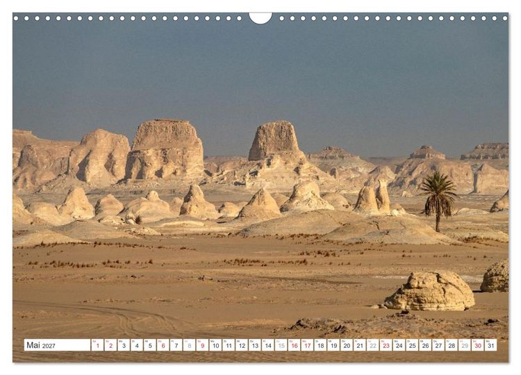 Produktbild: &Auml;gypten - die Weisse W&uuml;ste (Wandkalender 2027 DIN A3 quer), CALVENDO Monatskalender