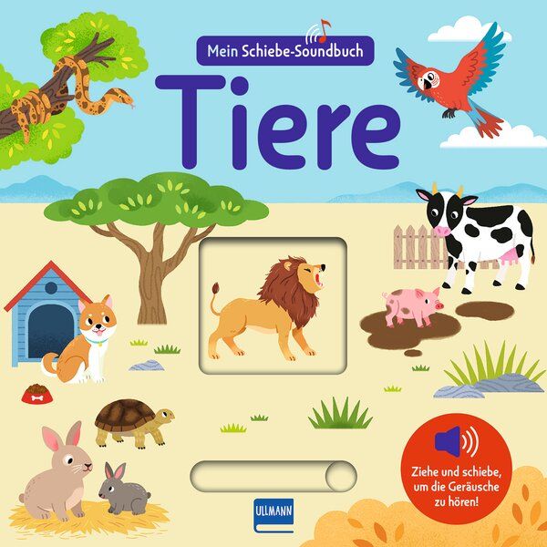 Produktbild: Mein Schiebe-Soundbuch Tiere