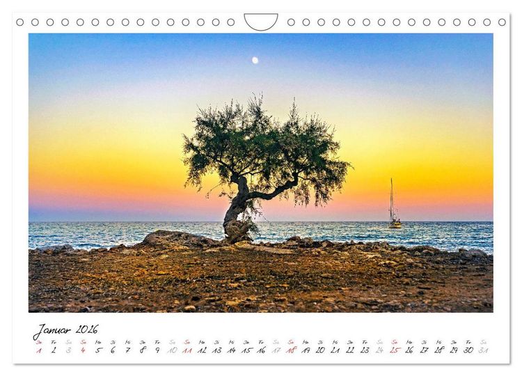 Produktbild: MALLORCA, Meine Balearische Insel (Wandkalender 2026 DIN A4 quer), CALVENDO Monatskalender