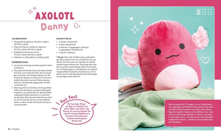 Produktbild: So squishy n&auml;hen: Niedliche Pl&uuml;schtiere in gro&szlig; und klein f&uuml;r Squishmallow-Fans mit @mommymade