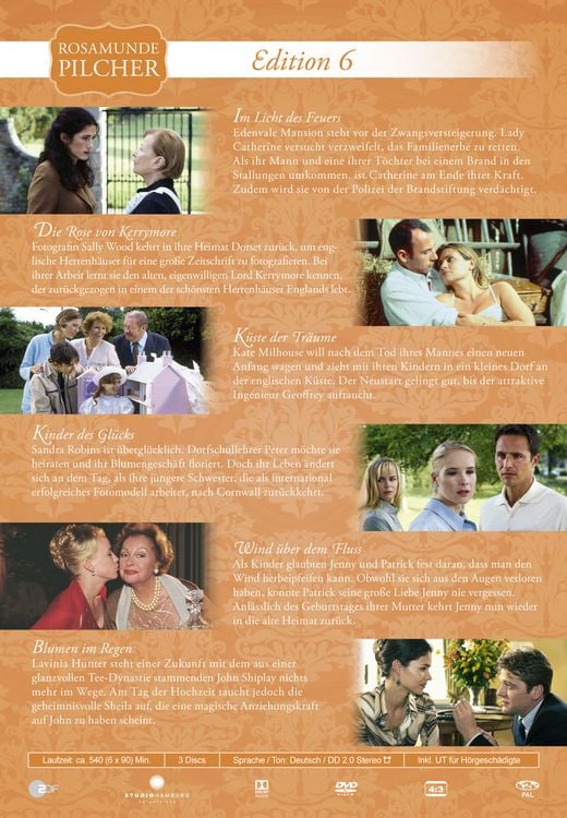 Produktbild: Rosamunde Pilcher Edition 6 [3 DVDs]