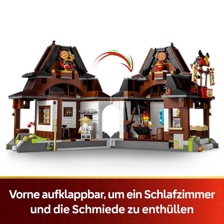 Produktbild: LEGO NINJAGO 71858 15-j&auml;hriges Jubil&auml;um: Vier-Waffen-Schmiede, Spiel