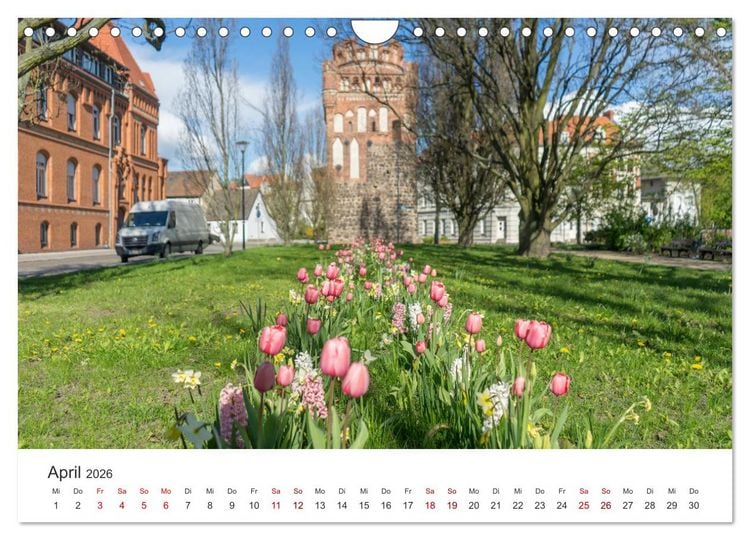 Produktbild: Gr&uuml;&szlig;e aus Stendal: Kalender 2026 (Wandkalender 2026 DIN A4 quer), CALVENDO Monatskalender