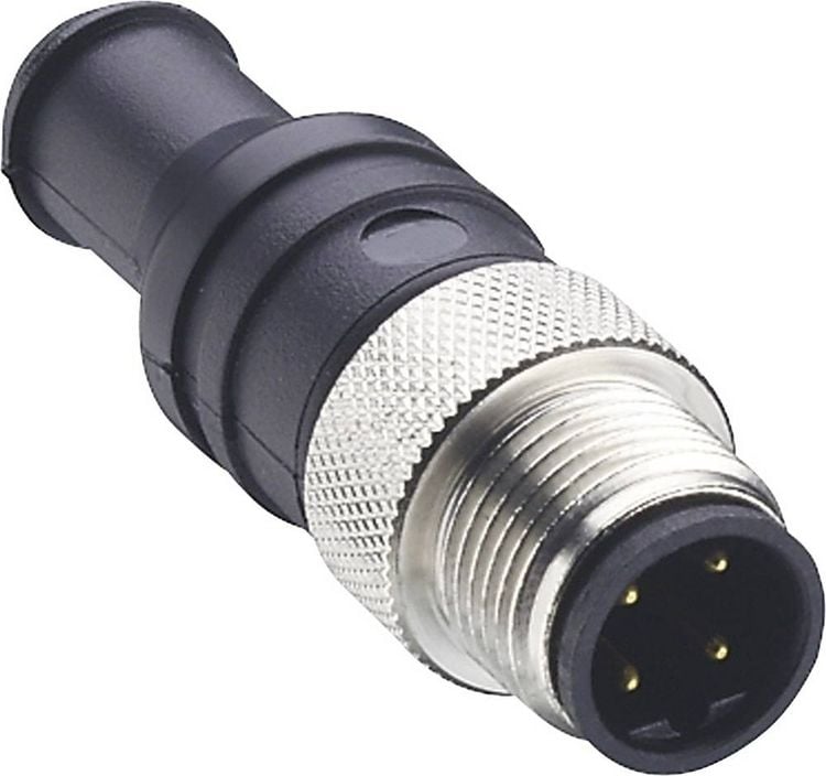 Produktbild: Belden 11024-1 Sensor-/Aktor-Datensteckverbinder M12 Stecker, gerade Polzahl Sensoren: 4 1St.