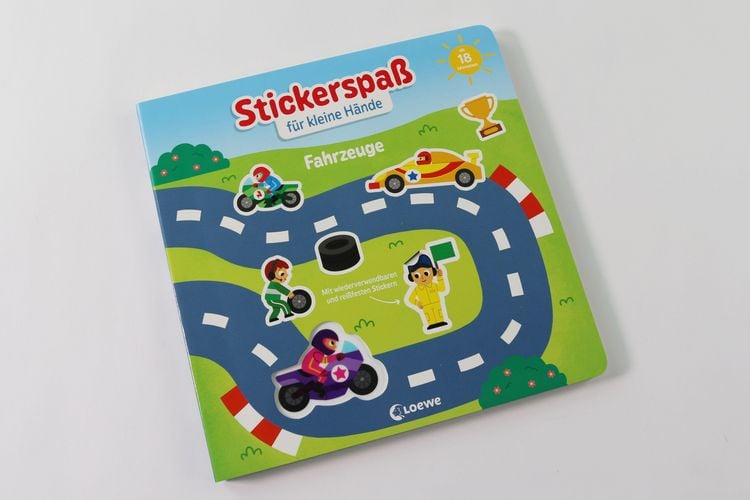 Produktbild: Stickerspa&szlig; f&uuml;r kleine H&auml;nde - Fahrzeuge