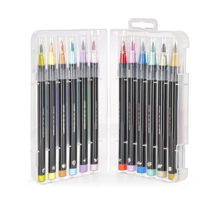 Produktbild: Legami Pinselstifte - Pastell - 12er-Set