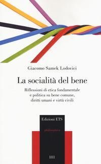 Produktbild: Samek Lodovici, G: Socialit&agrave; del bene. Riflessioni di etica