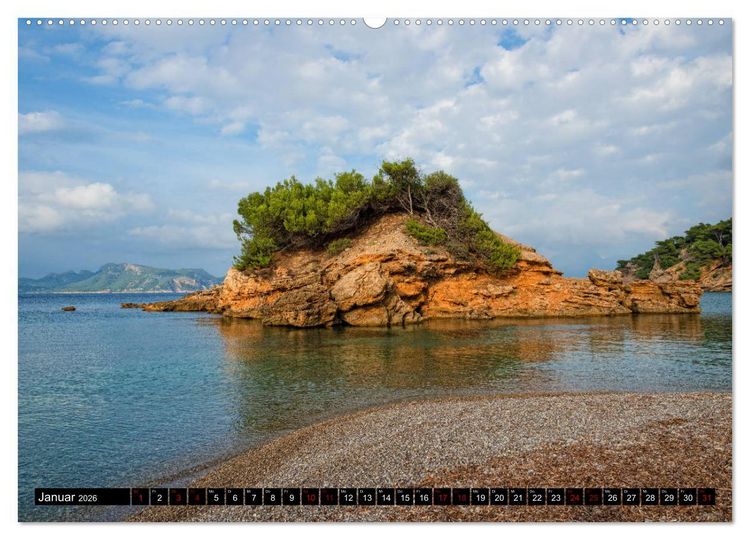 Produktbild: Mallorca - Trauminsel im Mittelmeer (hochwertiger Premium Wandkalender 2026 DIN A2 quer), Kunstdruck in Hochglanz