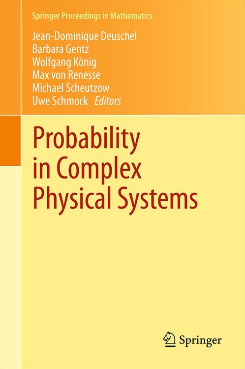 Produktbild: Probability in Complex Physical Systems