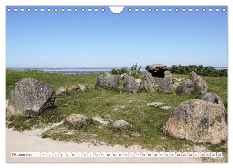 Produktbild: Vielf&auml;ltiges Sylt - Mehr als Strand (Wandkalender 2026 DIN A4 quer), CALVENDO Monatskalender