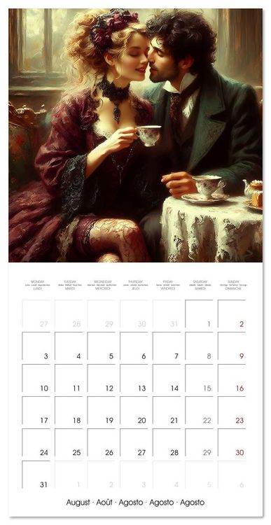 Produktbild: Teatime for two (Wall Calendar 2026 12 &times; 12 Inch) CALVENDO 12 Month Wall Calendar