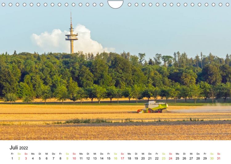 Produktbild: Amperland - Ansichten vor den Toren M&uuml;nchens (Wandkalender 2022 DIN A4 quer)