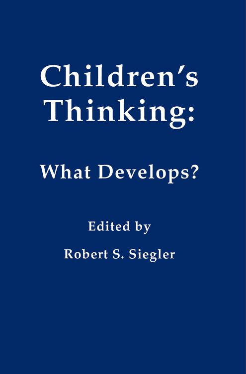 Produktbild: Children's Thinking