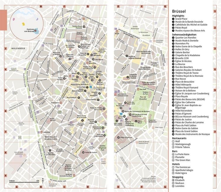 Produktbild: Vis-&agrave;-Vis Reisef&uuml;hrer Br&uuml;ssel, Br&uuml;gge, Antwerpen und Gent